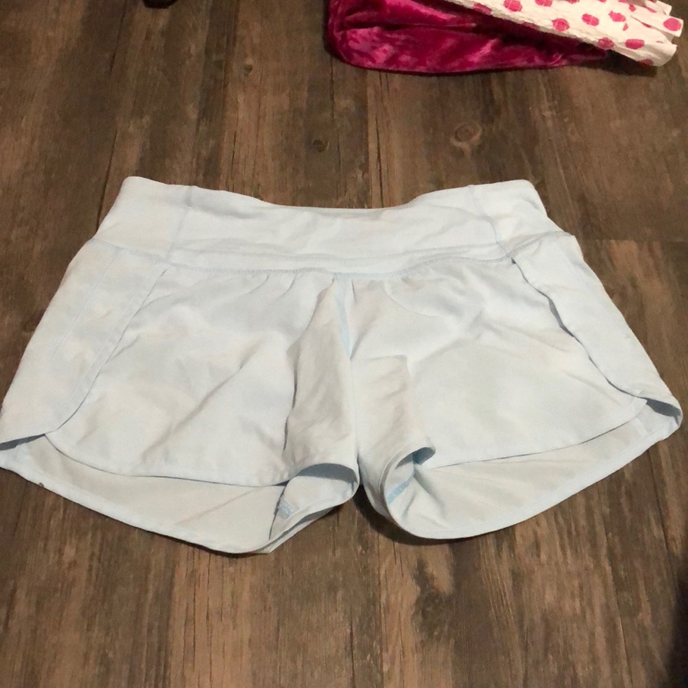 Light Blue lululemon Shorts